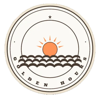Sunset sticker